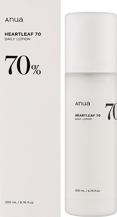 Odżywczy balsam do twarzy - Anua Heartleaf 70% Daily Relief Lotion — Zdjęcie N2