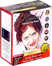 Kup Henna do włosów, czerwona - Herbul Supreme Red Henna