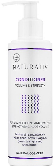 Odżywka do włosów Objętość i wzmocnienie - Naturativ Volume & Shine Conditioner — Zdjęcie N2