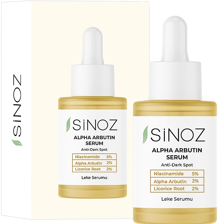 Serum do twarzy przeciw niedoskonałościom - Sinoz Anti Dark Spot Alpha Arbutin — Zdjęcie N1