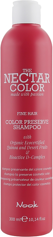 Szampon do włosów farbowanych przedłużający trwałość koloru - Nook The Nectar Color Color Preserve Shampoo