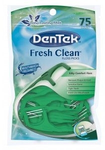 Floss-wykałaczki Odświeżające oczyszczenie - DenTek Fresh Clean 