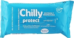 Antybakteyrjne chusteczki do higieny intymnej - Chilly Gel Antibacterial Intimate Wipes — Zdjęcie N1