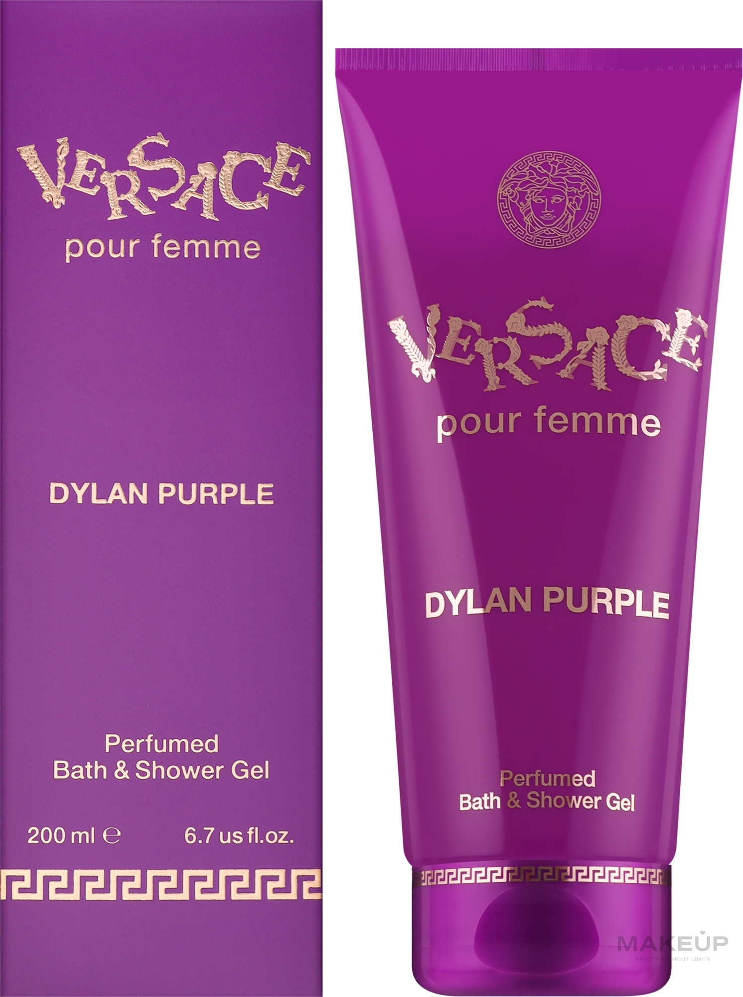 Versace Pour Femme Dylan Purple Bath & Shower Gel - Żel pod prysznic — Zdjęcie 200 ml