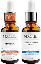 Kup Zestaw - MyCeutic Retinol Skin Tolerance Building Retinol 0.3% Squalane Set 1 (f/ser 30 ml x 2)