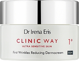 Kup Dermokrem redukujący pierwsze zmarszczki - Dr Irena Eris Clinic Way 1° First Wrinkles Reducing Dermocream Night