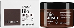Nawilżająca maska do włosów ze 100% organicznym olejem arganowym - Lakmé K.Therapy Bio-Argan Mask — Zdjęcie N2
