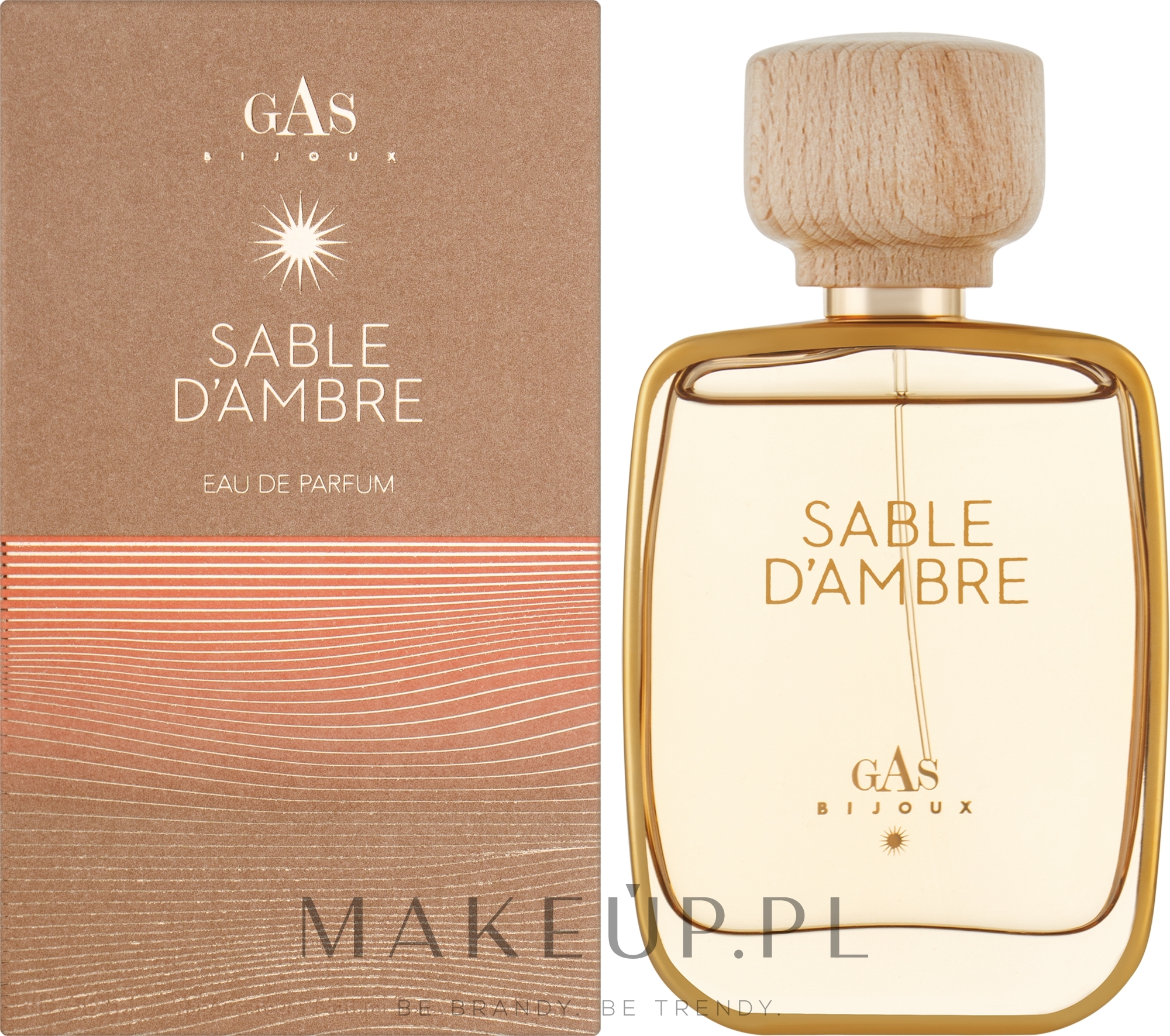 Gas Bijoux Sable d'amber - Woda perfumowana — Zdjęcie 50 ml