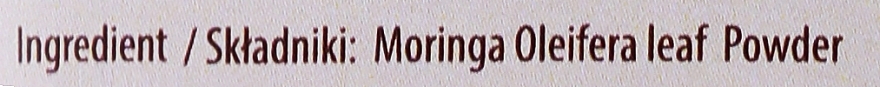 Suplement diety Moringa w proszku - Sattva Moringa Oliefera Leaf Powder — Zdjęcie N2