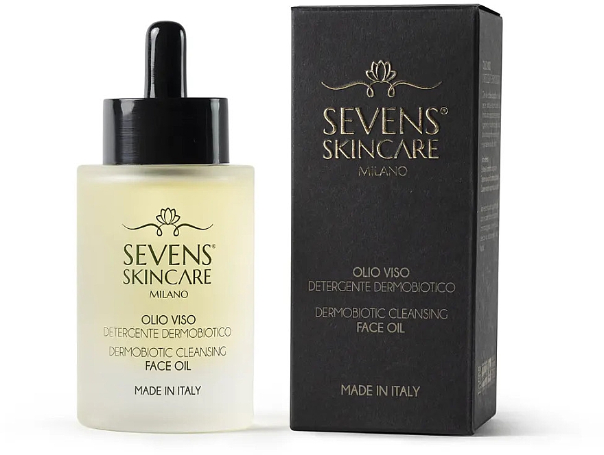 Olejek do mycia twarzy - Sevens Skincare Dermobiotic Cleansing Face Oil — Zdjęcie N1