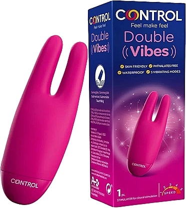 Wibrator łechtaczkowy - Control Double Vibes — Zdjęcie N1