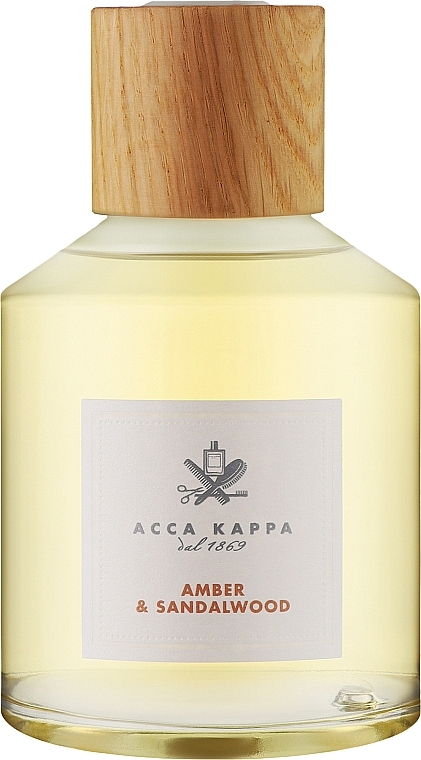 Dyfuzor zapachowy Bursztyn i drzewo sandałowe - Acca Kappa Amber & Sandalwood Home Diffuser — Zdjęcie N1