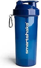 Shaker, 1000 ml, niebieski - SmartShake Shaker Lite Series Navy Blue — Zdjęcie N1