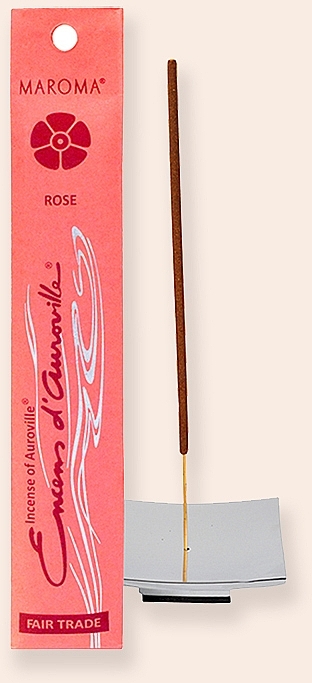 Kadzidełka Róża - Maroma Encens d'Auroville Stick Incense Rose — Zdjęcie N5