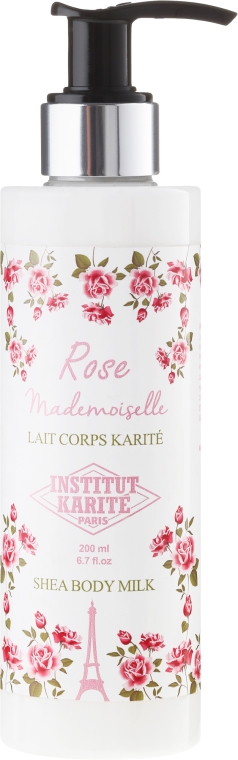 Mleczko do ciała Róża - Institut Karité Rose Mademoiselle Shea Body Milk — Zdjęcie N1