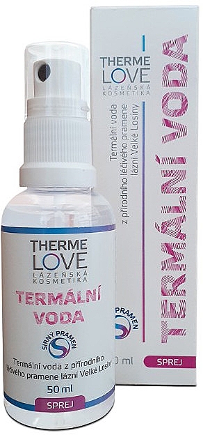 Woda termalna do skóry normalnej i problematycznej - Thermelove Thermal Water — Zdjęcie N1