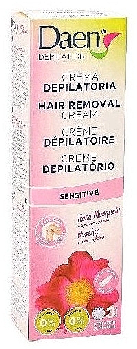 Krem do depilacji ciała Dzika róża - Daen Rosehip Sensitive Body Depilatory Cream — Zdjęcie N1