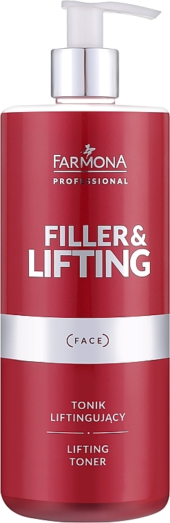 Liftingujący tonik do twarzy - Farmona Professional Filler & Lifting Toner — Zdjęcie N1