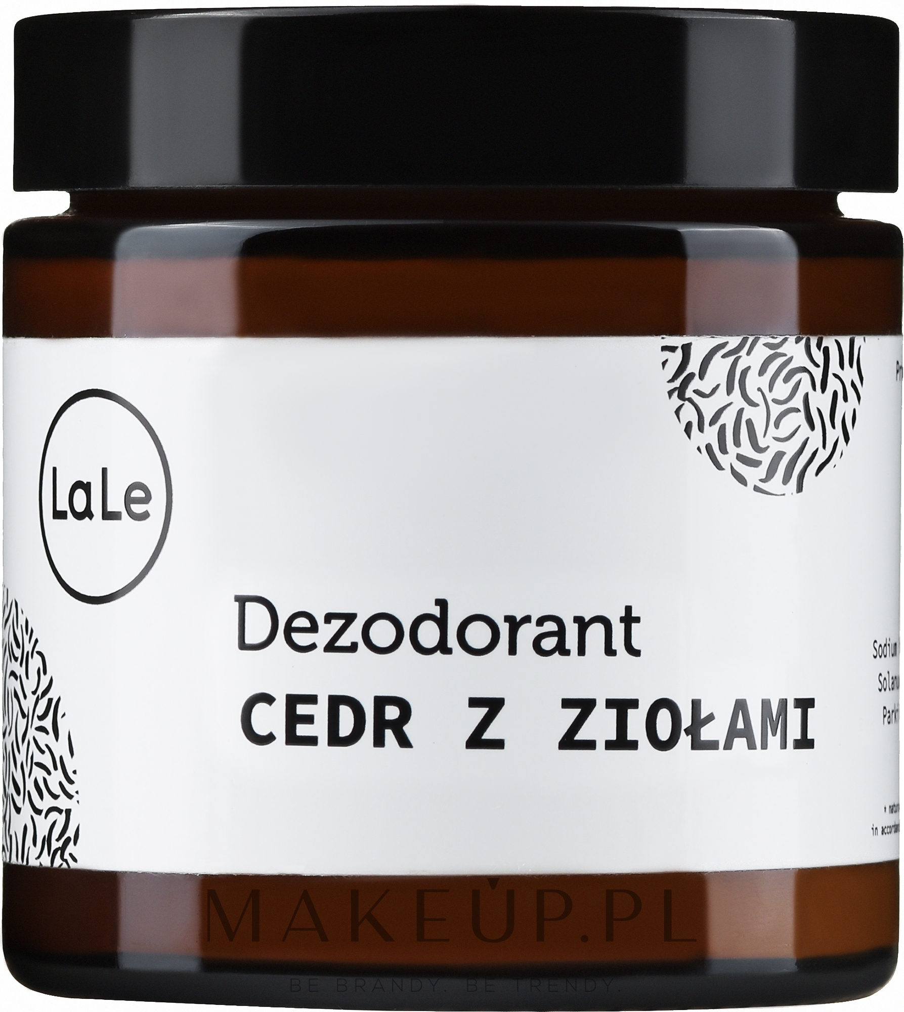 Dezodorant w kremie z olejkiem cedrowym i ziołami - La-Le Cream Deodorant — Zdjęcie 120 ml