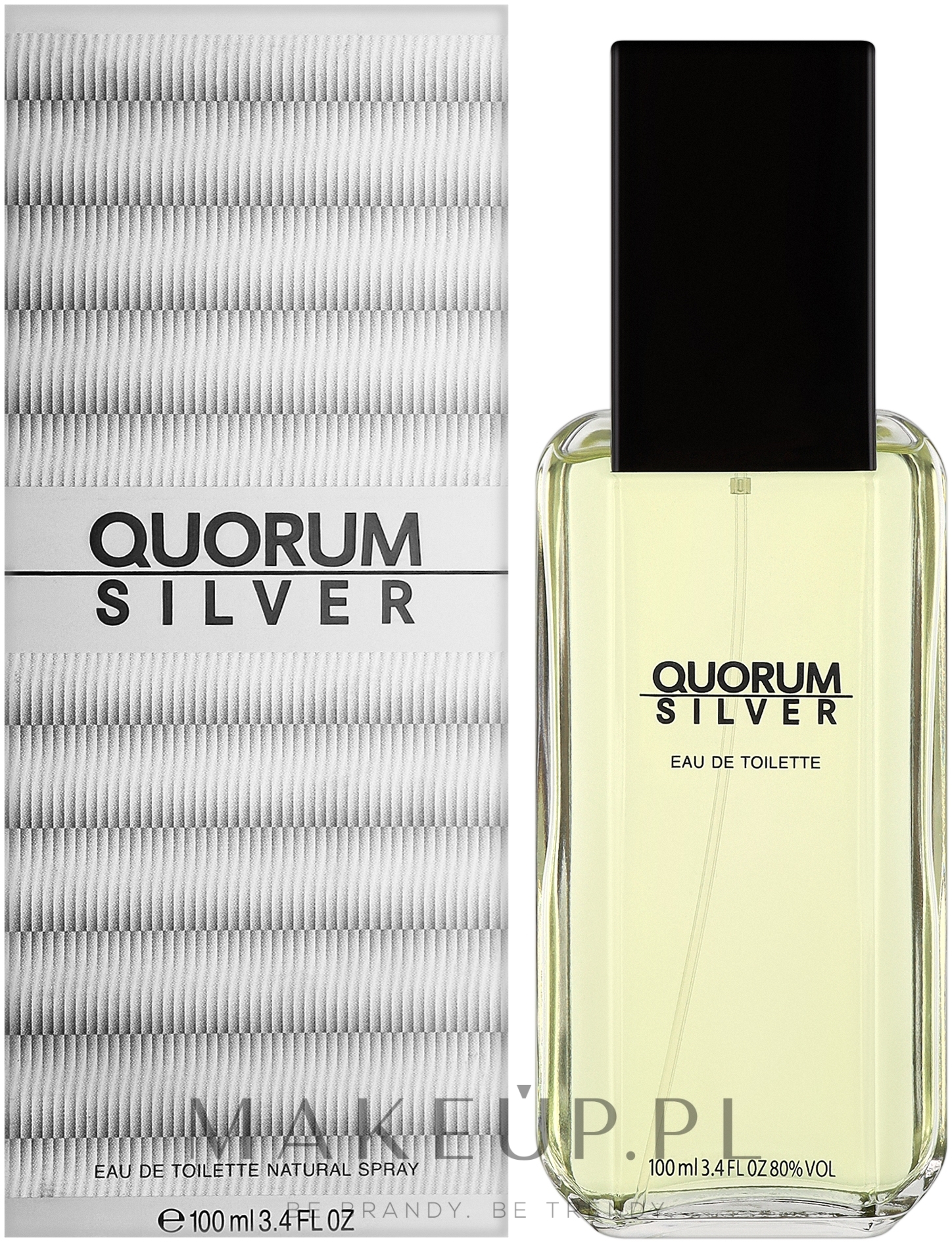 Antonio Puig Quorum Silver - Woda toaletowa — Zdjęcie 100 ml