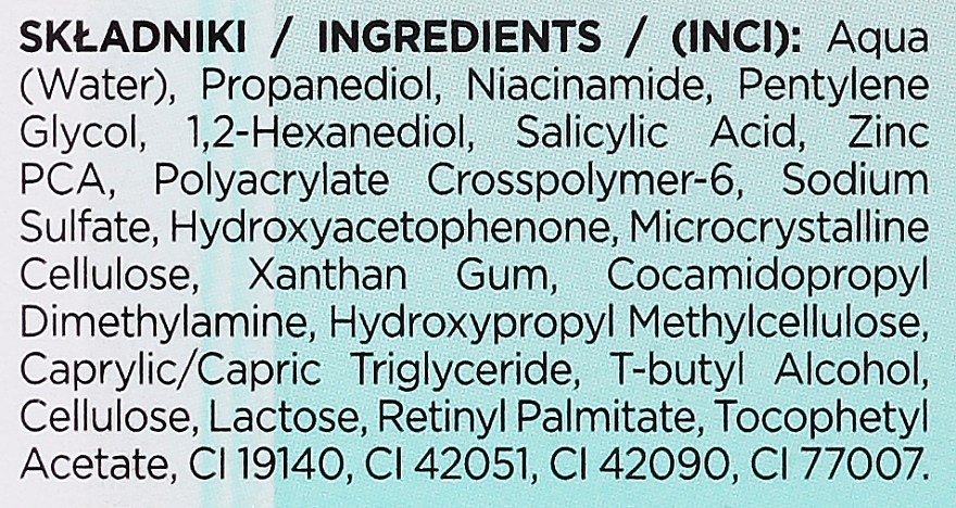 Kojące serum do twarzy z niacynamidem - Eveline Cosmetics Serum Shot 10% Niacinamide — Zdjęcie N2