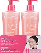 Kup Zestaw - Bioderma Sensibio Mild Cleansing Foaming Gel (2 x cl/gel/500ml)