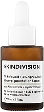 Kup Serum usuwające przebarwienia - SkinDivision 1% Kojic Acid + 2% Alpha Arbutin Hyperpigmentation Serum