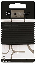 Kup Gumki do włosów, 414931, czarne - Glamour