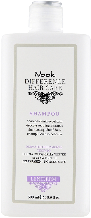 Kojący szampon do włosów - Nook DHC Leniderm Shampoo