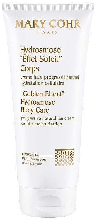 Krem do opalania - Mary Cohr Golden Effect Hydrosmose Body Care — Zdjęcie N1