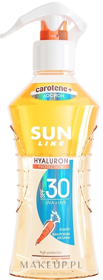 Przeciwsłoneczny balsam do ciała SPF 30 - Sun Like 2-Phase Sunscreen Hyaluron Protection Lotion — Zdjęcie 200 ml