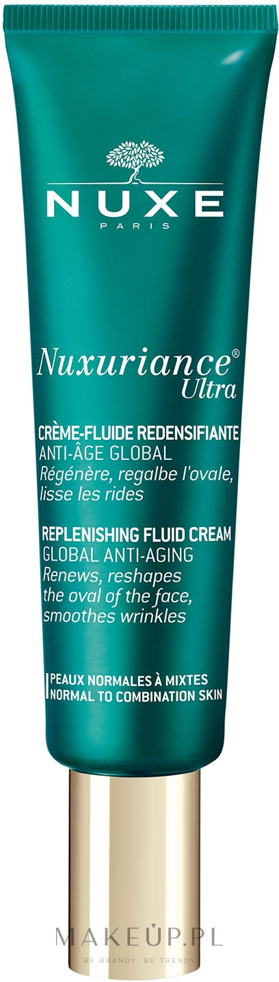 Krem-fluid o działaniu przeciwstarzeniowym do skóry mieszanej - Nuxe Nuxuriance® Ultra — Zdjęcie 50 ml