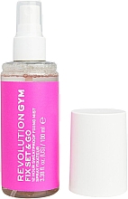 Kup Utrwalający spray do makijażu - Revolution Gym Fix Set & Go 12 hour Sweatproof Fixing Mist