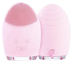 Kup Elektryczna silikonowa szczotka do mycia twarzy, jasnoróżowa - Palsar7 Facial Cleansing Silicone Rechargeable Massage Brush