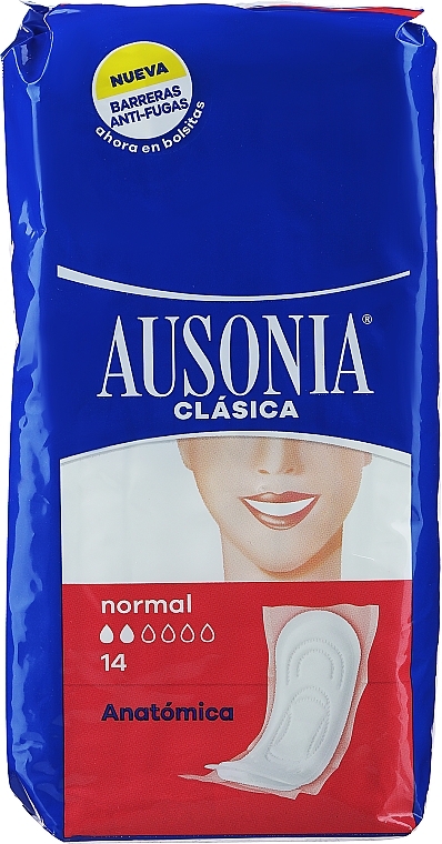 Podpaski Anatomica Sanitary Towels, 14 szt. - Ausonia — Zdjęcie N1