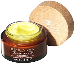 Kup Oczyszczająca maska ​​do twarzy z żółtej glinki do cery tłustej - Micaraa Cleansing Face Mask
