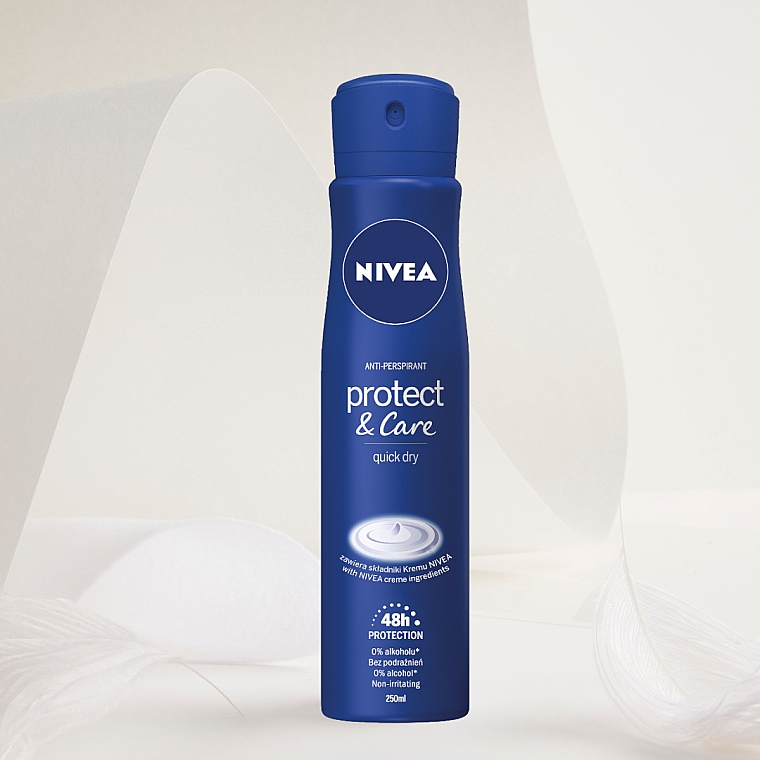 Antyperspirant w sprayu - NIVEA Protect & Care Antyperspirant — Zdjęcie N3