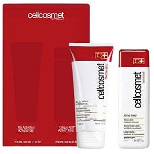 Zestaw - Cellcosmet Duo Set (f/tonic/250ml + f/gel/200ml) — Zdjęcie N1