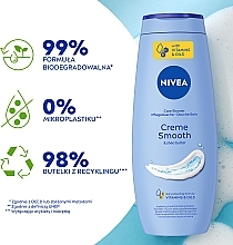 Kremowy żel pod prysznic Masło shea - NIVEA Smooth Shower Gel — Zdjęcie N6