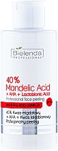 Kup Profesjonalny peeling do twarzy z kwasami migdałowym, AHA i laktobionowym - Bielenda Professional Exfoliation Face Program 40% Mandelic Acid + AHA + Lactobionic Acid