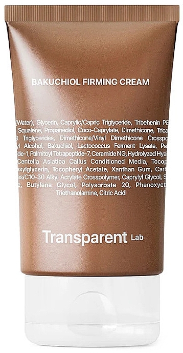 Ujędrniający krem do twarzy z bakuchiolem - Transparent Lab Bakuchiol Firming Cream — Zdjęcie N1