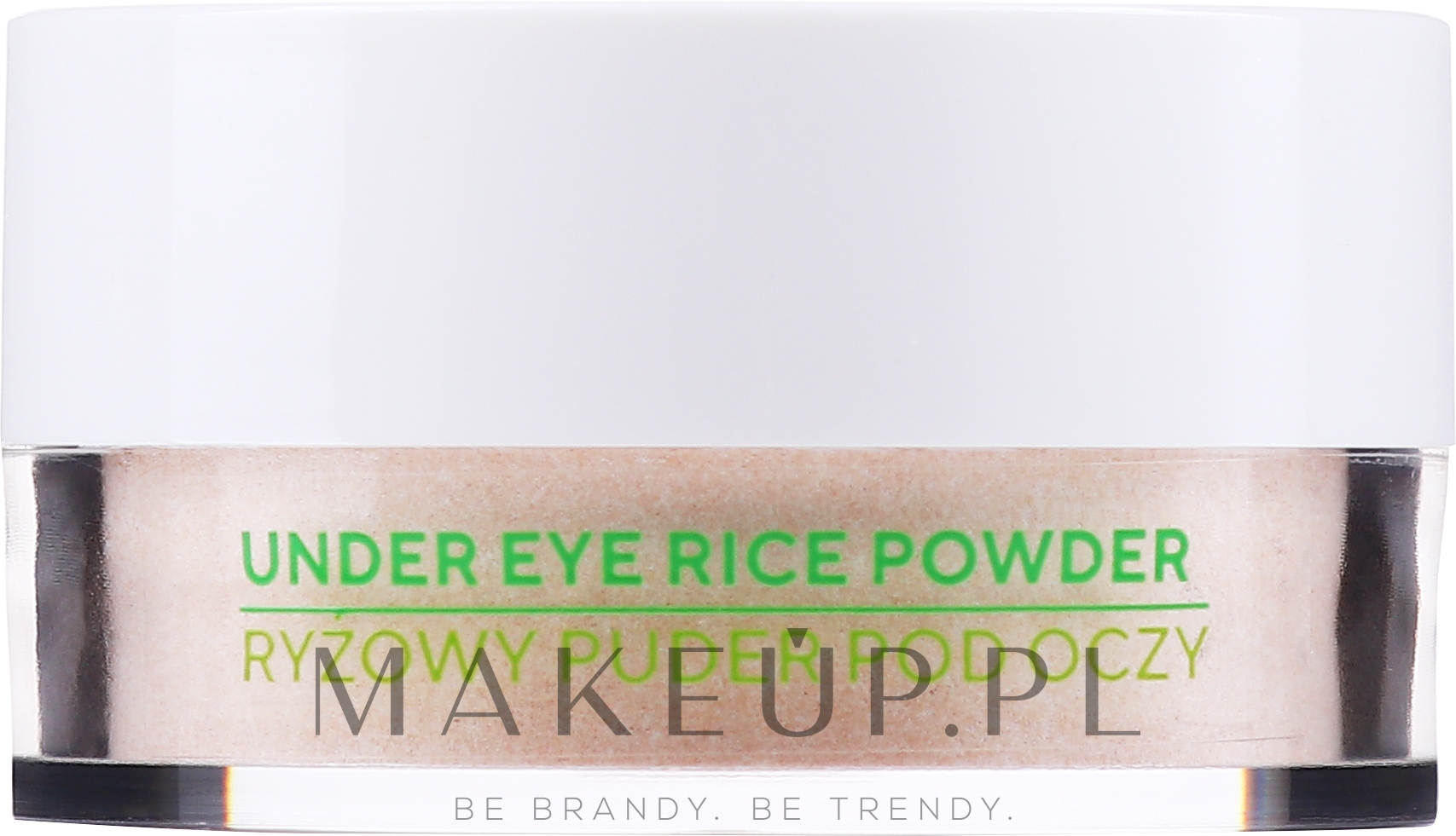 Ryżowy puder pod oczy - Ecocera Under Eye Rice Powder  — Zdjęcie Natural