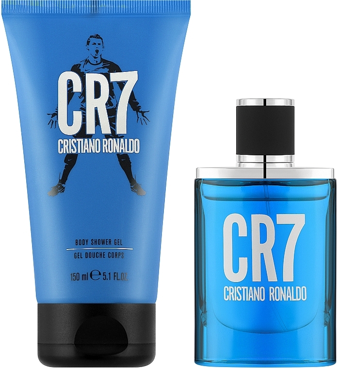 Cristiano Ronaldo CR7 Play It Cool - Zestaw (edt 30 ml + sh/gel 150 ml) — Zdjęcie N2