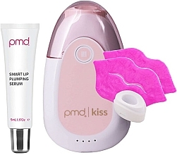 Kup Zestaw Kiss Lip Plumping System, Blush - PMD Beauty (acc/1pc + lip/ser/5ml + lip/mask/2*10ml)