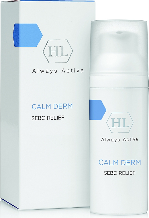 Krem-sorbet równoważący wydzielanie sebum do skóry tłustej - Holy Land Cosmetics Calm Derm Sebo Relief