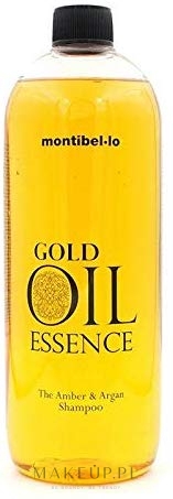 Bursztynowo-arganowy szampon nawilżający do włosów - Montibello Gold Oil Essence Amber and Argan Shampoo — Zdjęcie 250 ml