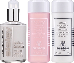 Zestaw - Sisley I Love My Skin Care (emulsion/125ml + cl/milk/100ml + f/lot/100ml) — Zdjęcie N2