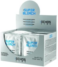 Bezpyłowy biały puder wybielający do włosów blond - Echosline Dust-free Bleaching Powder White — Zdjęcie N1