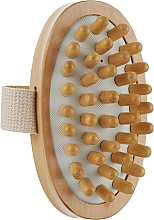Kup Antycellulitowa szczotka-masażer do ciała - Najel Wooden Brush Massager Anti-cellulite
