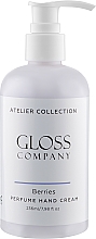 Perfumowany krem do rąk - Gloss Company Berries Atelier Collection Perfume Hand Cream — Zdjęcie N3